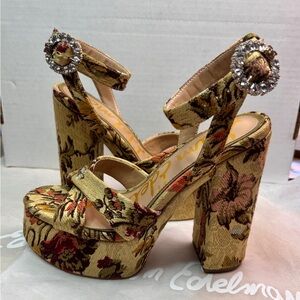 Sam Edelman Savannah Glow Platform Dress Sandal